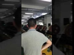 officina di cablaggio con treccia in fibra di vetro