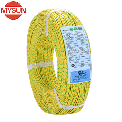 Flexible 13 AWG Silicone Rubber Insulated Cable High Temperature 200°C For Home Appliance / Heater