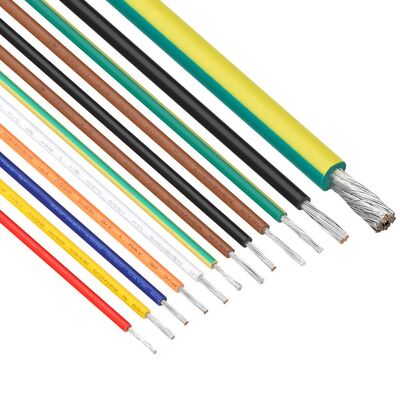 UL1015 Filato in PVC 2-30 AWG 600V Tensione nominale 105C Temperatura Ancoraggio Fuoco elettrico Cavi di riscaldamento