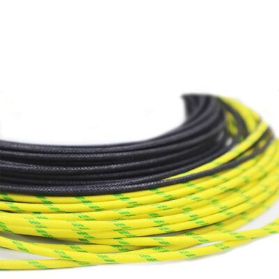 UL3075 600V Tensione nominale 200C Temperatura nominale 10AWG Diametro alto Filato di fibra di vetro di gomma di silicone flessibile