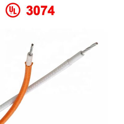 UL3074 12AWG 200C 600V Fibra di vetro di silicone ad alta temperatura filo intrecciato per forno e frigorifero