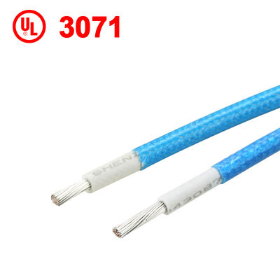 UL3071 600V tensione nominale 200°C resistente alle alte temperature Flessibile Silicone Isolato Fibra di vetro intrecciato filo di elemento riscaldatore