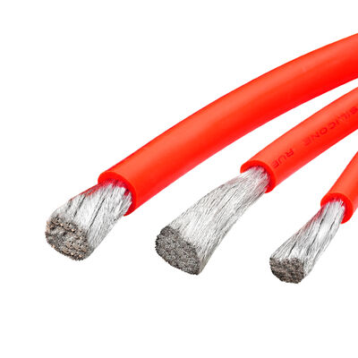 Cavo Batteria in Silicone Super Morbido 200C Alta Temperatura 600V per Sistemi a Nuova Energia