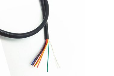 OEM 30 Awg Custom Electrical Wire And Cables Silicone Insulation 30V 150C Acid Resistance