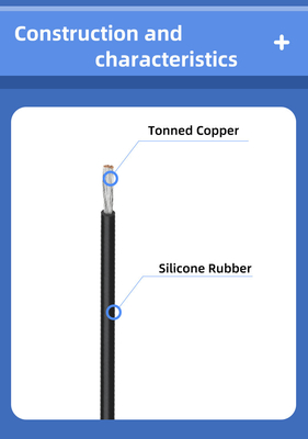 UL3075 10AWG Flexible Silicone Rubber Braided Wire For Industrial Power